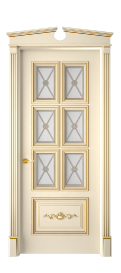 Багет 10.1 ДО | Слоновая кость патина золото