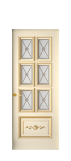 Багет 10.1 ДО | Слоновая кость патина золото