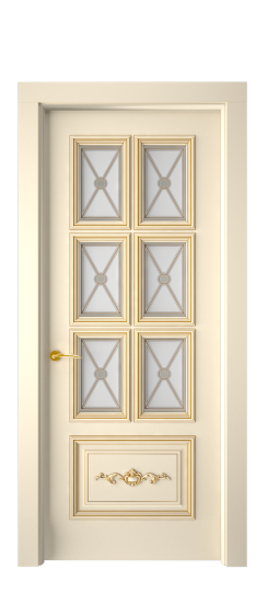 Багет 10.1 ДО | Слоновая кость патина золото