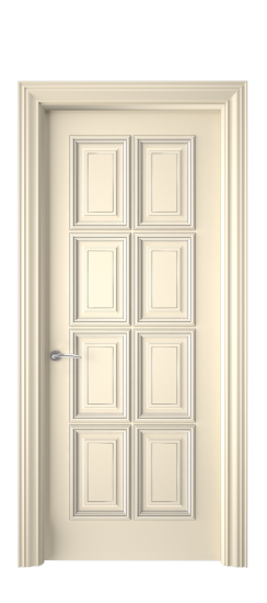 Багет 10 ДГ | Слоновая кость патина серебро