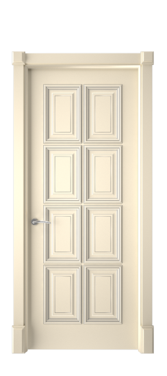 Багет 10 ДГ | Слоновая кость патина серебро