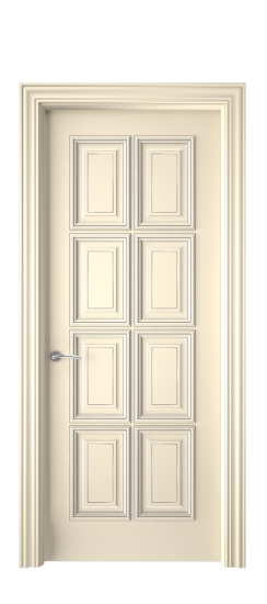 Багет 10 ДГ | Слоновая кость патина серебро