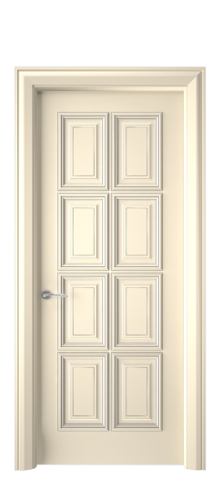 Багет 10 ДГ | Слоновая кость патина серебро