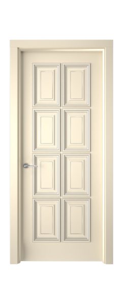 Багет 10 ДГ | Слоновая кость патина серебро