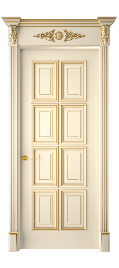 Багет 10 ДГ | Слоновая кость патина золото