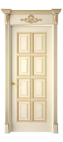 Багет 10 ДГ | Слоновая кость патина золото