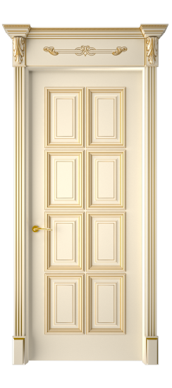 Багет 10 ДГ | Слоновая кость патина золото