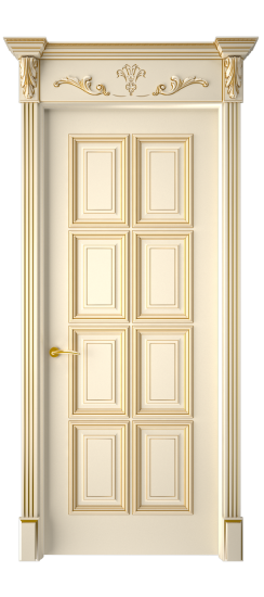 Багет 10 ДГ | Слоновая кость патина золото