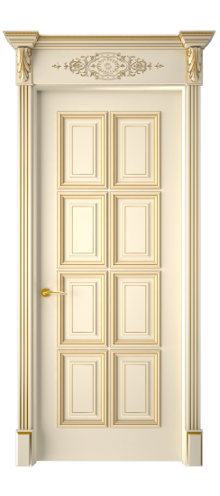 Багет 10 ДГ | Слоновая кость патина золото