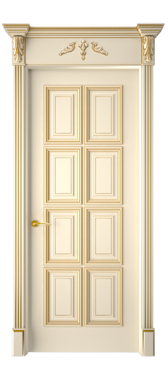 Багет 10 ДГ | Слоновая кость патина золото