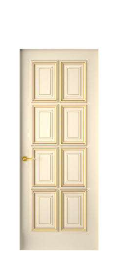 Багет 10 ДГ | Слоновая кость патина золото