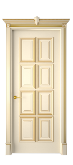 Багет 10 ДГ | Слоновая кость патина золото