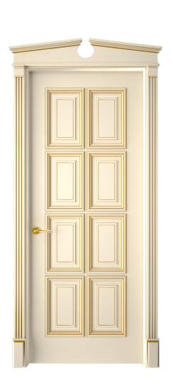 Багет 10 ДГ | Слоновая кость патина золото