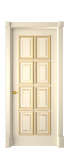 Багет 10 ДГ | Слоновая кость патина золото