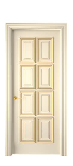 Багет 10 ДГ | Слоновая кость патина золото