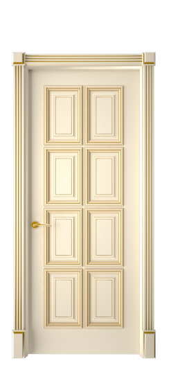 Багет 10 ДГ | Слоновая кость патина золото