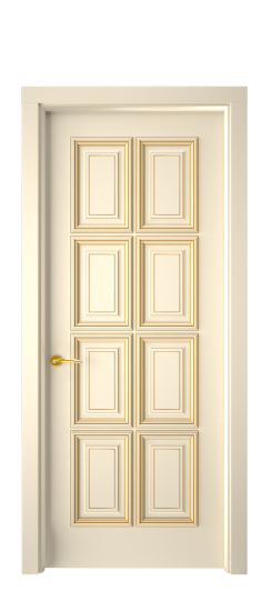 Багет 10 ДГ | Слоновая кость патина золото