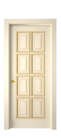 Багет 10 ДГ | Слоновая кость патина золото