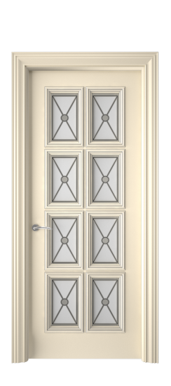 Багет 10 ДО | Слоновая кость патина серебро