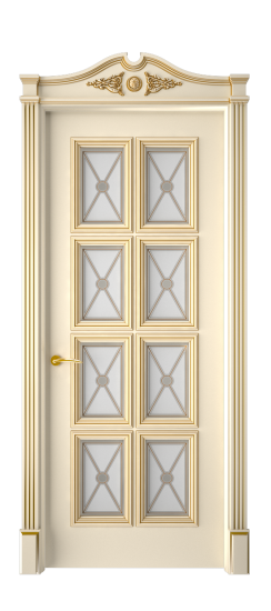 Багет 10 ДО | Слоновая кость патина золото