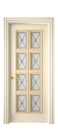 Багет 10 ДО | Слоновая кость патина золото