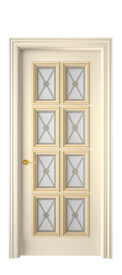 Багет 10 ДО | Слоновая кость патина золото