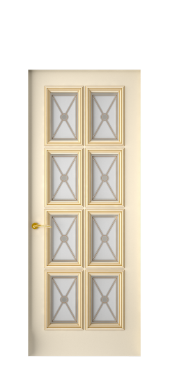 Багет 10 ДО | Слоновая кость патина золото