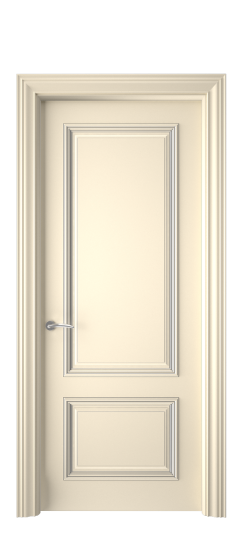 Багет 12 ДГ | Слоновая кость патина серебро