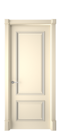 Багет 12 ДГ | Слоновая кость патина серебро