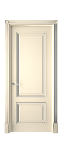 Багет 12 ДГ | Слоновая кость патина серебро