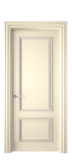 Багет 12 ДГ | Слоновая кость патина серебро