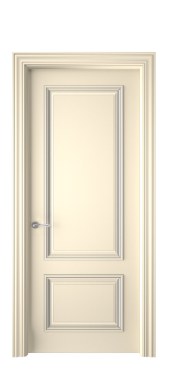 Багет 12 ДГ | Слоновая кость патина серебро