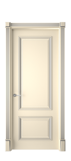 Багет 12 ДГ | Слоновая кость патина серебро