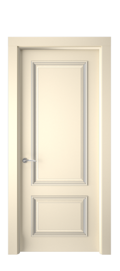 Багет 12 ДГ | Слоновая кость патина серебро