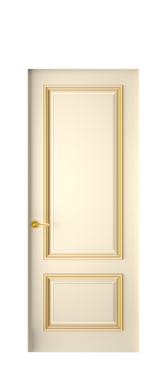 Багет 12 ДГ | Слоновая кость патина золото