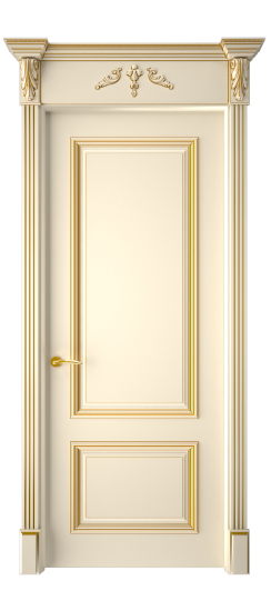 Багет 12 ДГ | Слоновая кость патина золото