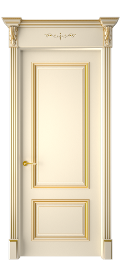 Багет 12 ДГ | Слоновая кость патина золото