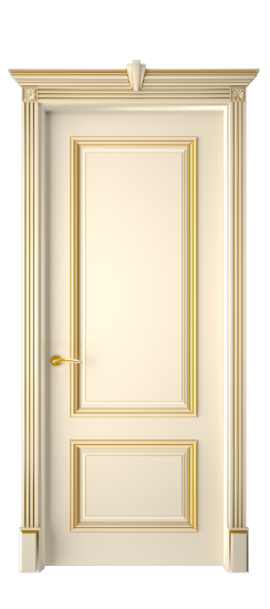 Багет 12 ДГ | Слоновая кость патина золото