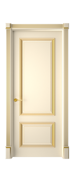 Багет 12 ДГ | Слоновая кость патина золото