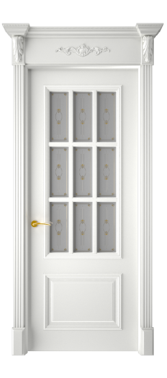 Багет 12 ДО | Белая эмаль