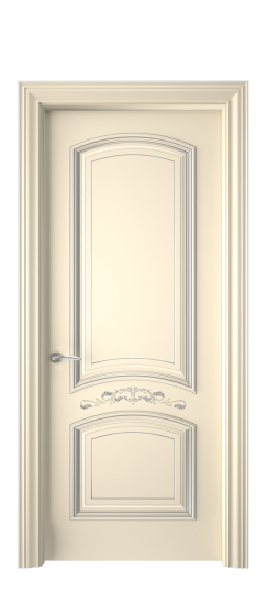 Багет 13 ДГ | Слоновая кость патина серебро