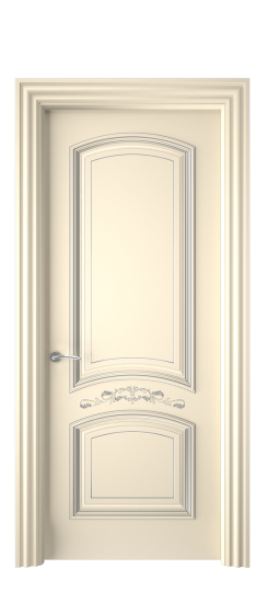 Багет 13 ДГ | Слоновая кость патина серебро