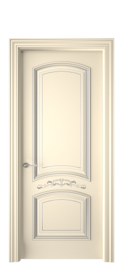 Багет 13 ДГ | Слоновая кость патина серебро