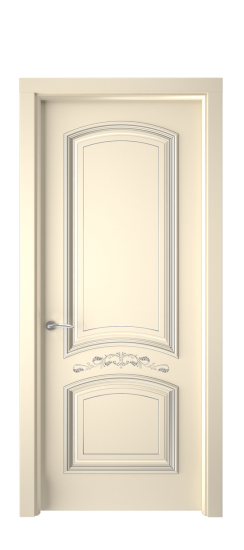 Багет 13 ДГ | Слоновая кость патина серебро