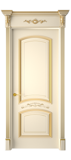 Багет 13 ДГ | Слоновая кость патина золото