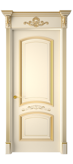 Багет 13 ДГ | Слоновая кость патина золото