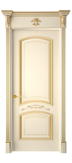 Багет 13 ДГ | Слоновая кость патина золото