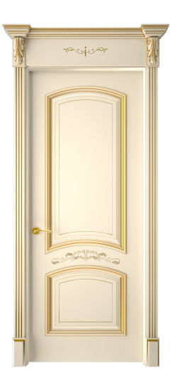 Багет 13 ДГ | Слоновая кость патина золото