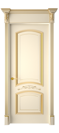 Багет 13 ДГ | Слоновая кость патина золото