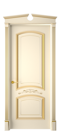 Багет 13 ДГ | Слоновая кость патина золото